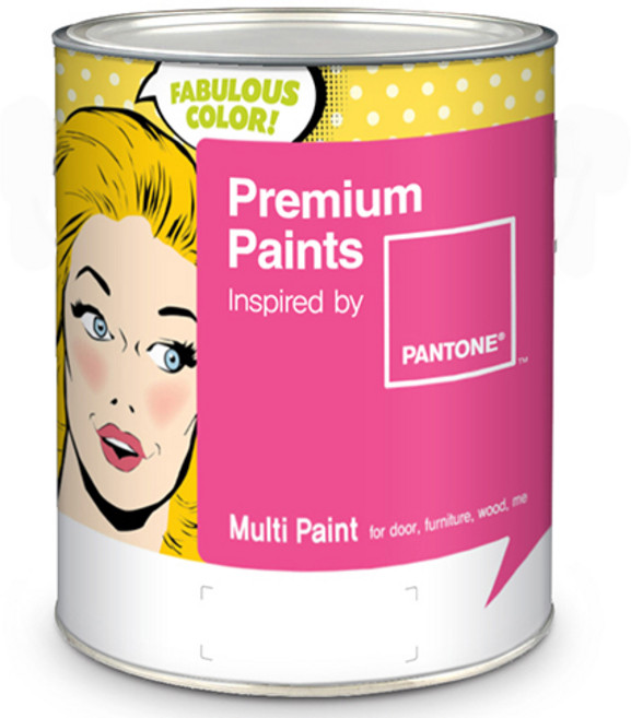 노루페인트 팬톤 멀티 에그쉘광 페인트, Snow White (11-0602), 1L, 1개