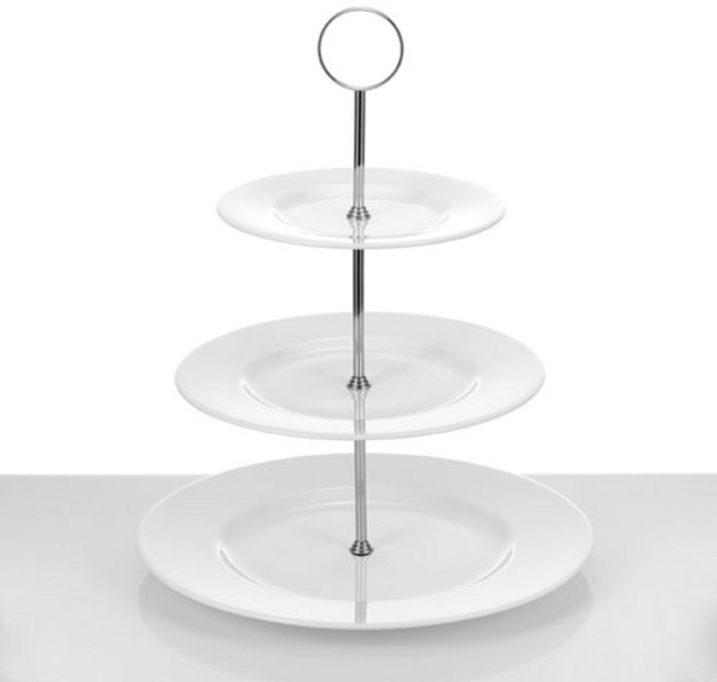 [화이트블룸] 3 Tired Cake Stand, 1개