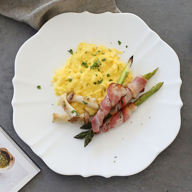 [화이트블룸] Marrakesh Dinner Plate, 화이트, 1개