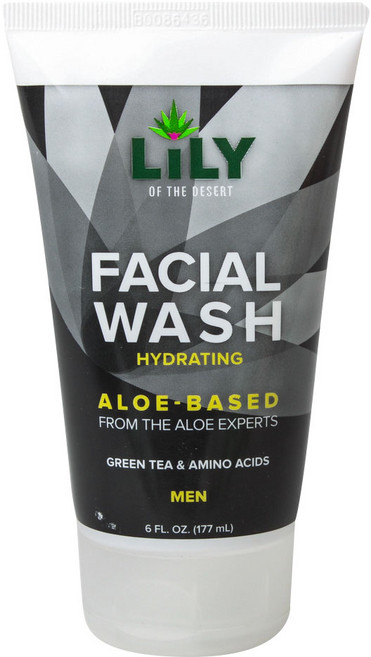 Lily Of The Desert 페이셜 워시 하이드레이팅 맨, 177ml, 1개