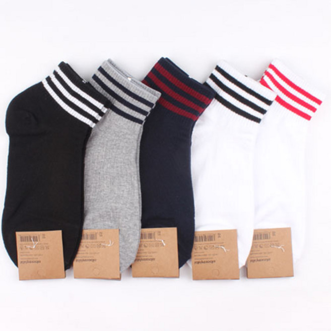 양말예찬 여성용 삼삼이 발목양말