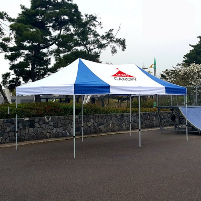 홍캐노피 2.5mx3.7m 캐노피 천막, 2.5mx3.7m 스테인레스 파랑
