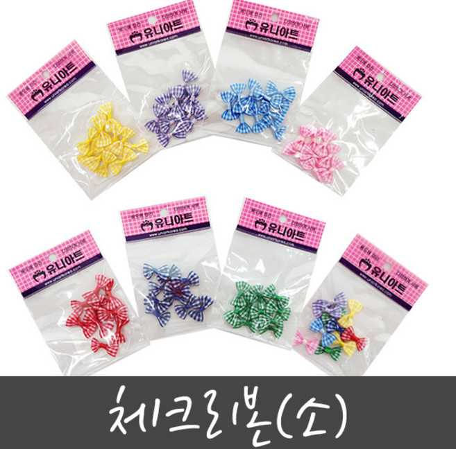 피플스파티 체크리본(소) 기타파티소품, 초록