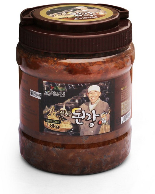 화왕산 전통 된장 1.8kg, 단품, 1개