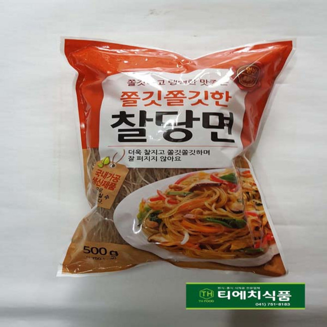 대진식품 쫄깃한찰당면, 500g, 1개