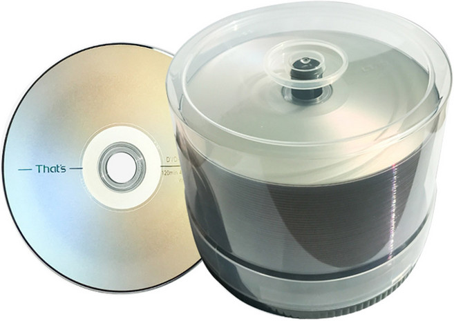 다이요유덴 DVD-R 4.7GB 16배속 케이크 공디스크 50p, CPRM, 1개