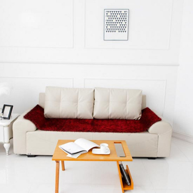 가온길 고급스러운 투톤의 샤기 로체 쇼파패드