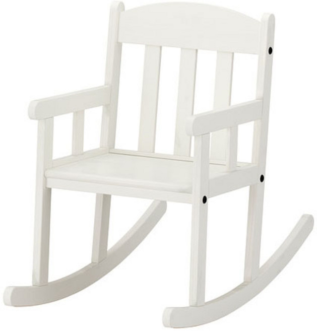 이케아 SUNDVIK 어린이 흔들의자, 화이트, 1개