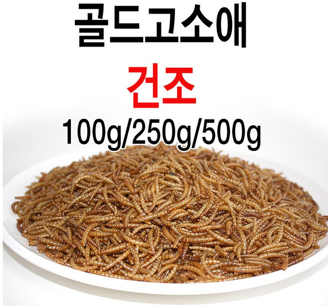 (주)MG내츄럴 식용곤충 건조고소애 250g 500g, 1개, 1개