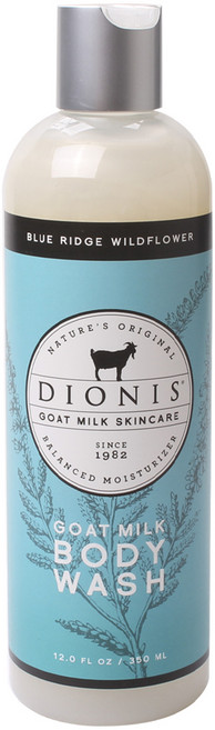 디오니스 고트 밀크 바디 워시 블루 리지 와일드플라워, 350ml, 1개