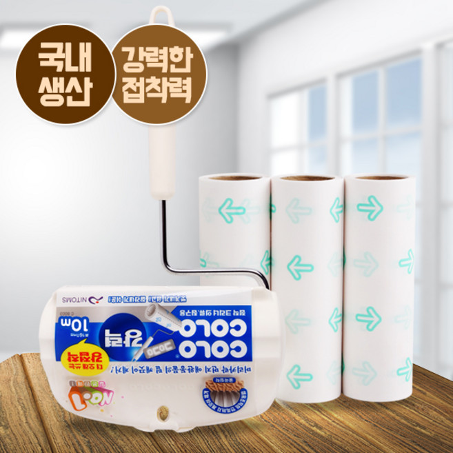 고로고로 테이프크리너 강력본체+리필1세트, 1세트
