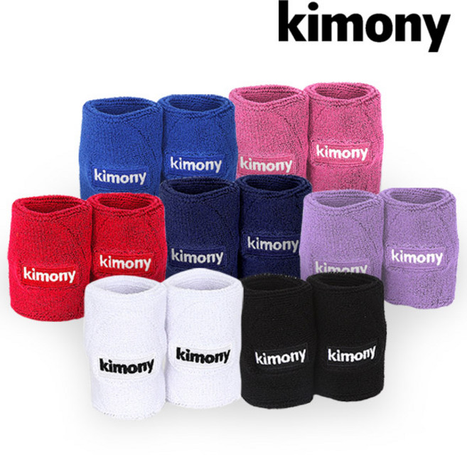 키모니 손목밴드 2입 KSA507, 블루, 2개