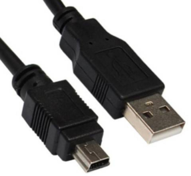 쵸미세븐 효도라디오 충전 미니5핀 케이블, 1개