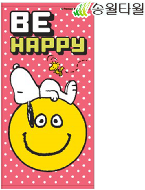 [송월타월&헬로키티] 비치타올 후드가운, 1개