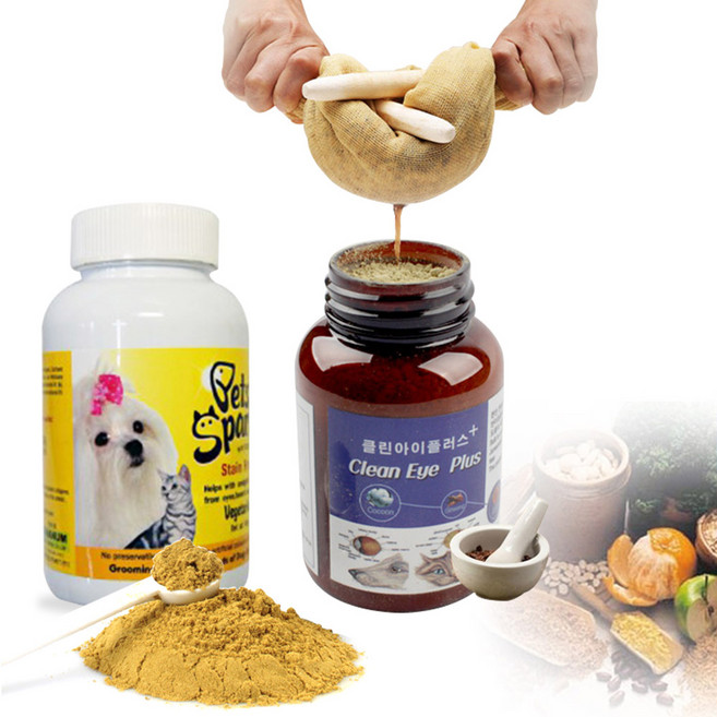 호천펫 펫스파크 클린아이플러스 반려견 눈물영양제 눈물개선 눈물자국, 1세트