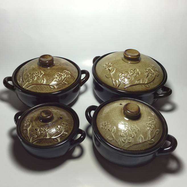 예산도자기 황토내열뚝배기, 소(2~3인용), 1개