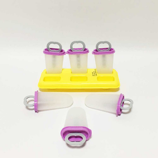 타파웨어/ 아이스크림틀/샤베트기/얼음틀/6P, 혼합