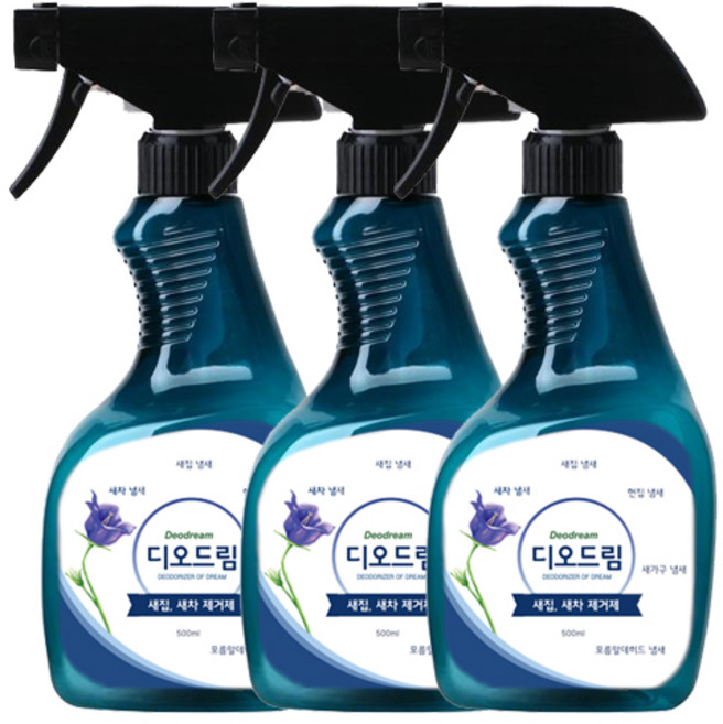 디오드림 피톤치드 새집증후군 제거제 탈취제, 3set, 500ml