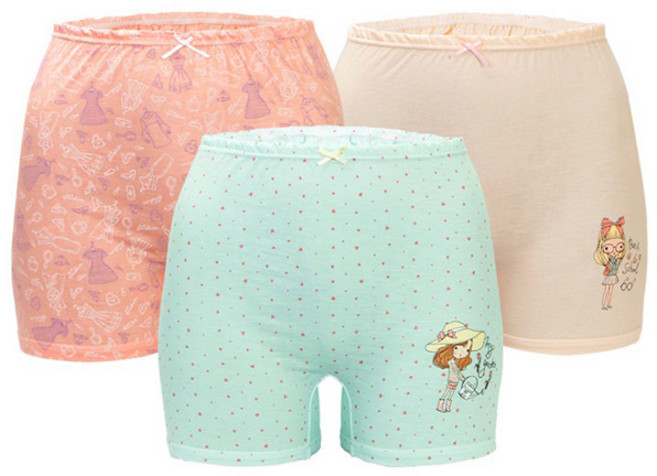 [보생언더웨어] 엠알키즈 레이온 3매입 아동팬티 KWDRB-207
