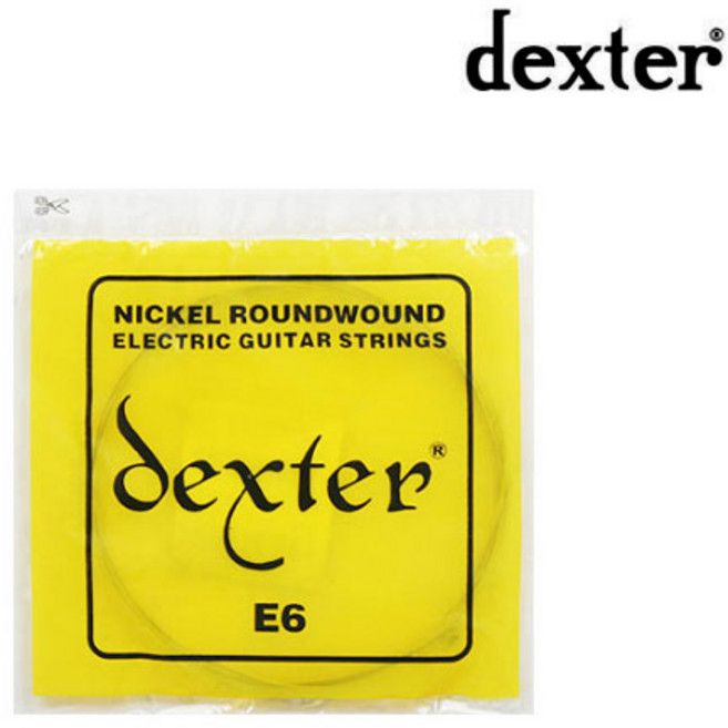 일렉기타낱줄 낱현 6번줄 042게이지 Dxt13, 단품, 1개