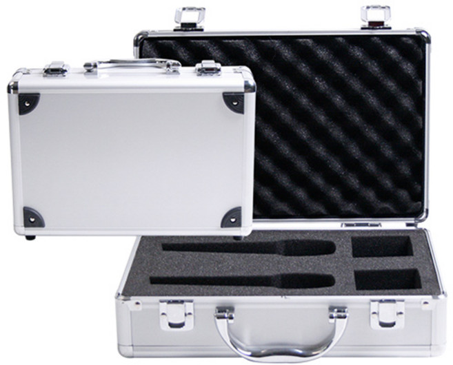 가방몰 ADD M2 알루미늄 케이스 마이크 수납 가방, 1개