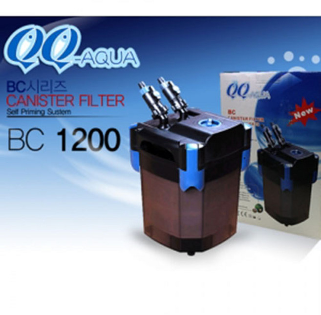 QQ-AQUA QQ BC-1200 외부여과기 [15w] 3자~4자사용, 1개