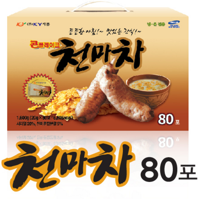 KY식품 콘플레이크 천마차, 20g, 80개입, 1개
