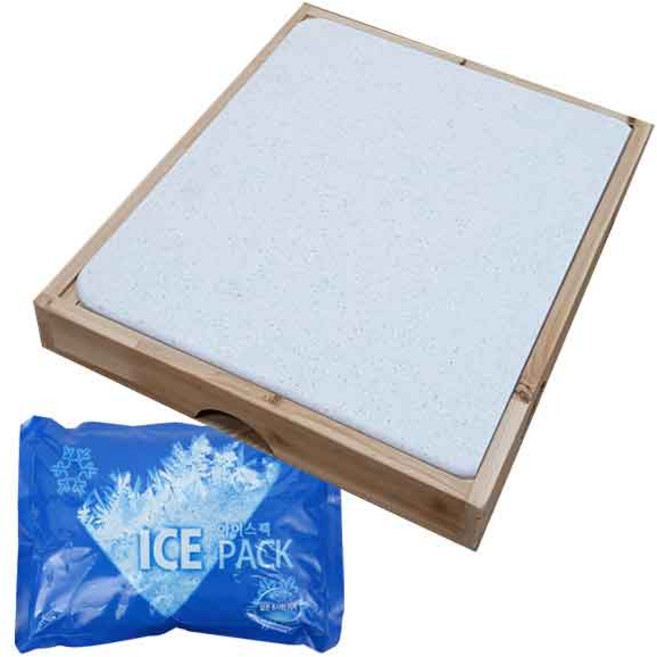 우드플러스 강아지고양이 대리석침대 쿨매트, 베이직, 1개