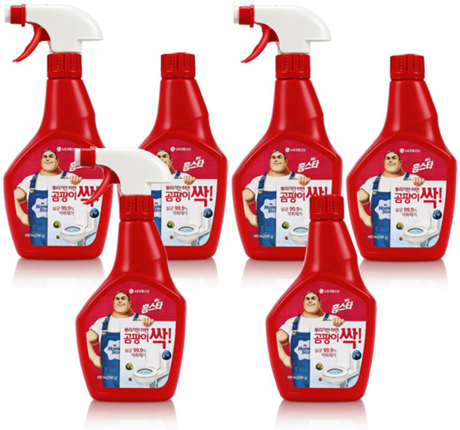 홈스타 뿌리기만하면 곰팡이싹 500ml+500ml, 6개, 500ml