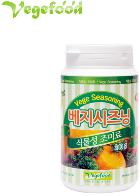싸운드 푸드 베지시즈닝(통), 240g, 1개