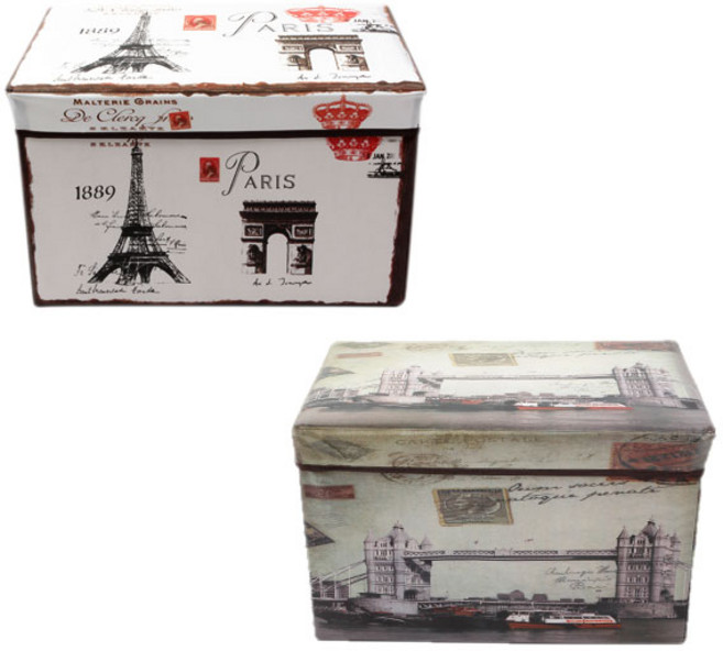 NK 1+1 스툴 의자 수납의자 수납스툴 정리함, 1+1 에펠탑(대)+브릿지(대)