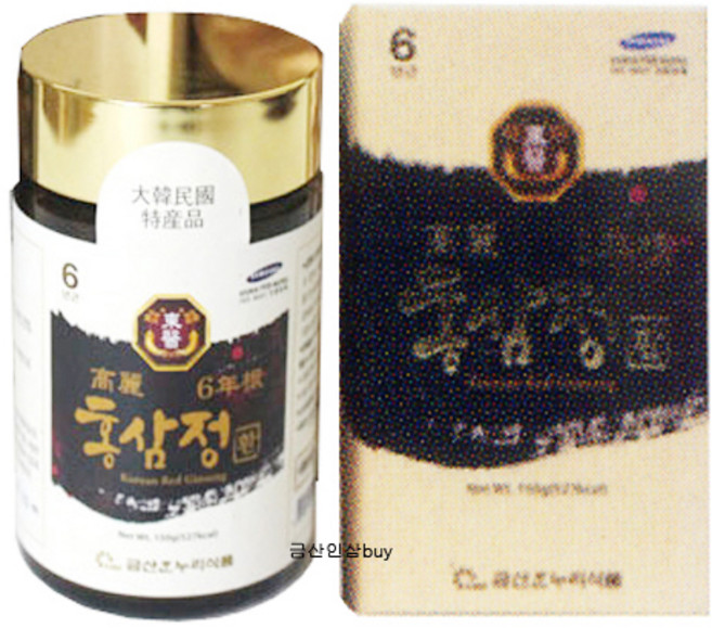6년근 동의 고려홍삼정환 150g 금산한누리식품 위탁판매몰/한국산/무료배송, 2개