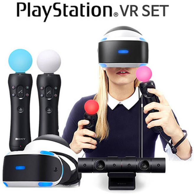 PS4 VR 3번 SET 카메라 무브컨트롤러, VR3번세트
