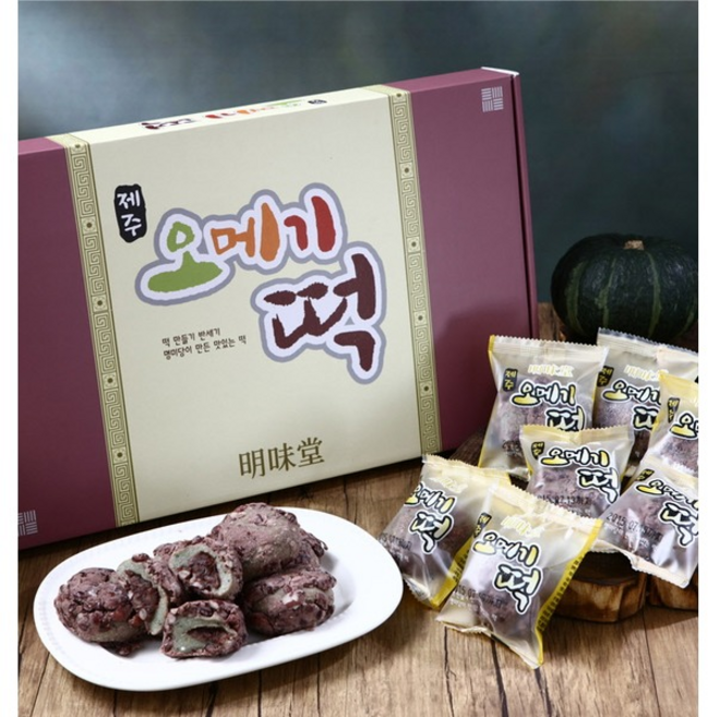 55년 전통 명미당 제주오메기떡 60Gx60개 (20+20+10+10), 1개, 3.6kg