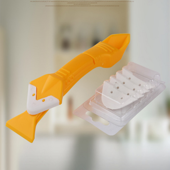 실리콘스크래퍼/노란색, 1개