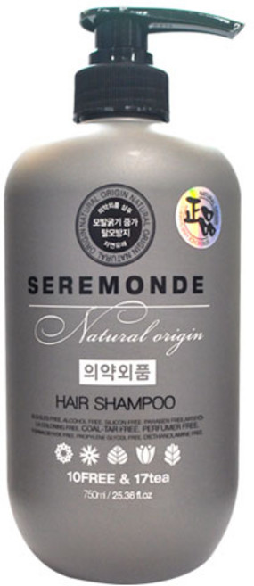 세레몽드 헤어샴푸, 750ml, 1개