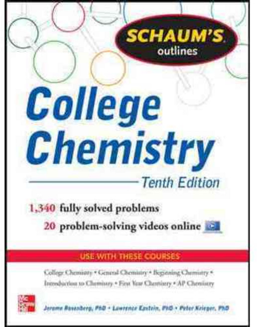 Schaum's Outlines College Chemistry, McGraw-Hill