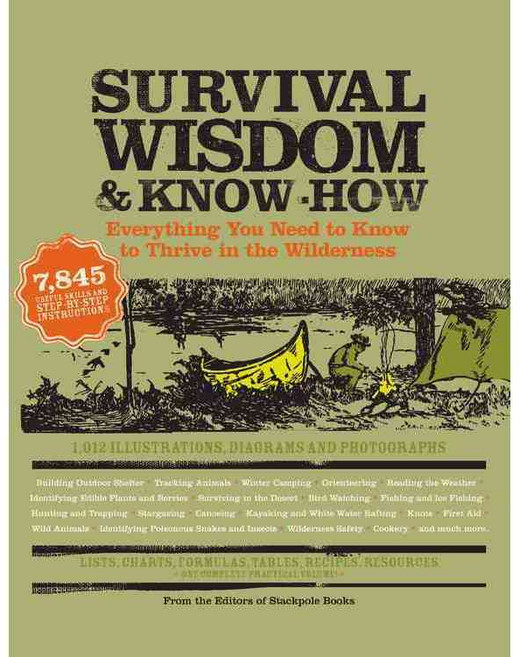 [해외도서] Survival Wisdom & Know-How, Black Dog & Leventhal Pub