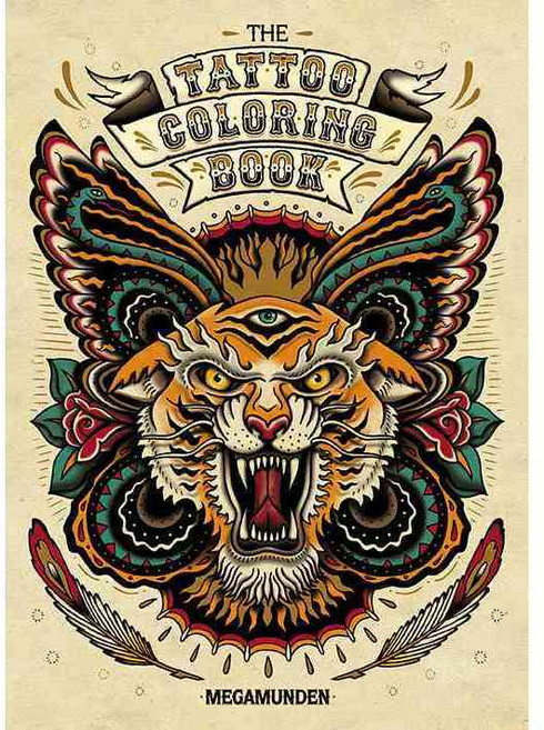 The Tattoo Adult Coloring Book, Laurence King Pub