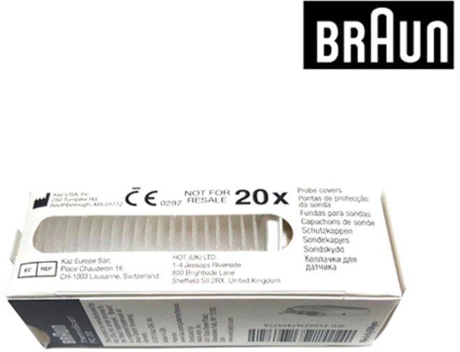 정품 브라운 써모스캔 귀체온계 리필 (20매), 1개 - 쿠팡