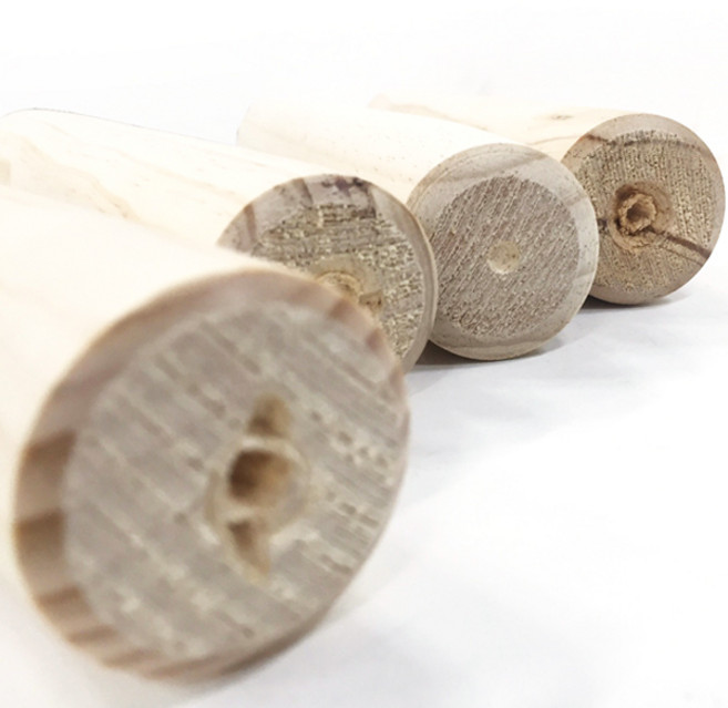 국산 원목 나무 밀대 소/중/대/특대, 1개