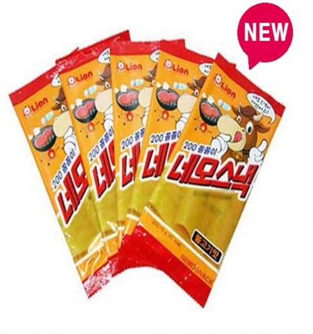 신흥물산 네모스낵(불고기맛), 15g, 7개