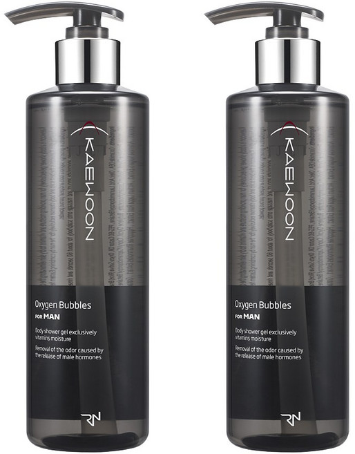 게운 알엔케어 약산성 올인원 바디워시 체취제거 노인냄새제거 몸에서나는냄새제거 게운포맨320ml+320ml, 320ml, 2개