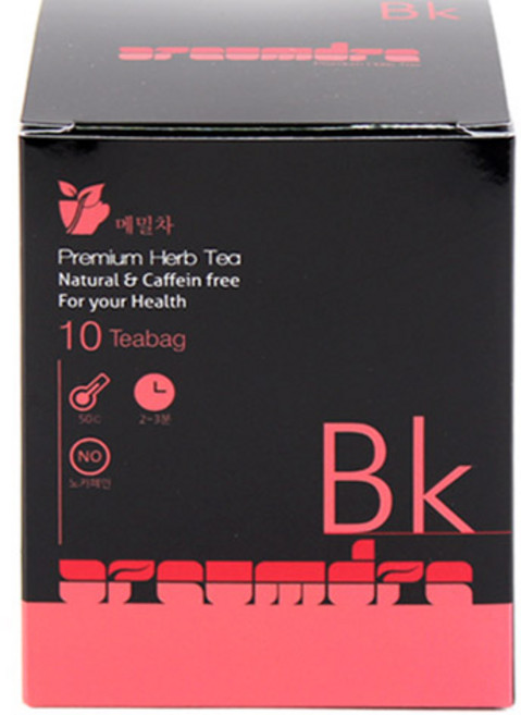 아름드레 블랙 삼각티백 34종, 1개, 블랙 메밀차, 1.1g, 10개입