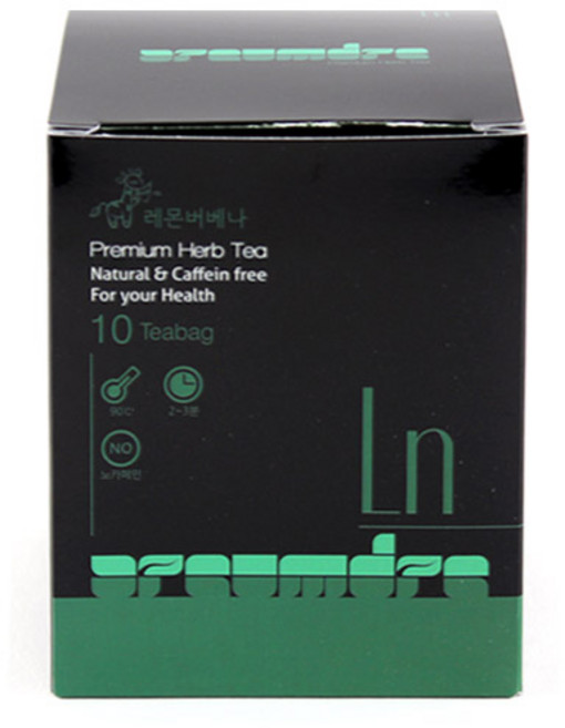 아름드레 블랙 삼각티백 34종, 10개, 블랙 레몬버베나, 1.1g, 10개입