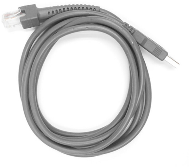제브라 바코드스캐너 일반 직선 USB 케이블 (범용), ZEBRA 일반직선USB케이블, 1개