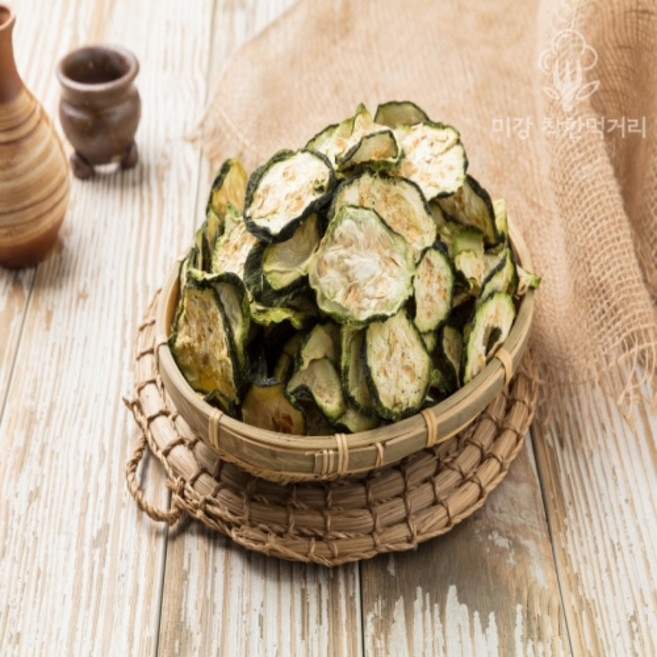 미강착한먹거리 국내산 건호박 건애호박 건나물, 500g, 1개