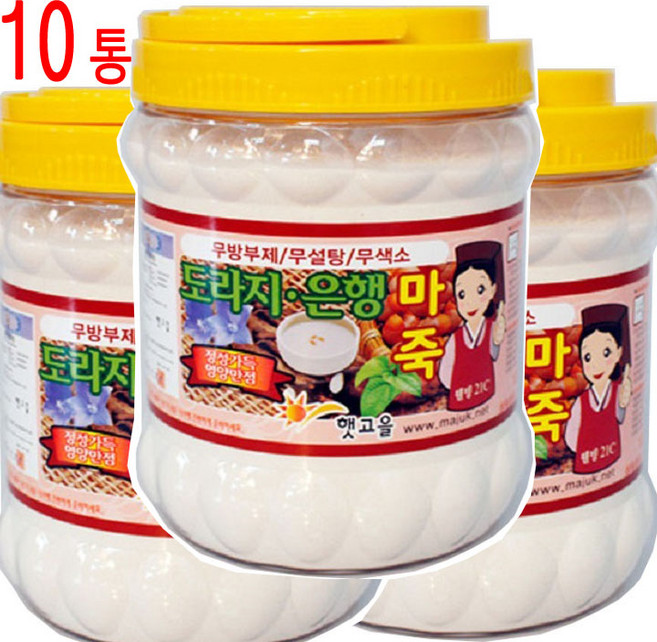 햇고을 도라지 은행마죽 (800g), 950g, 10개