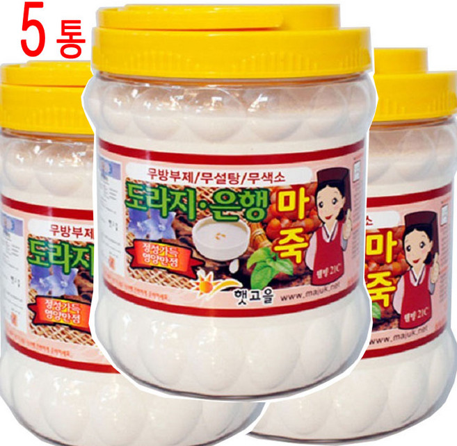 햇고을 도라지 은행마죽 (800g), 950g, 5개