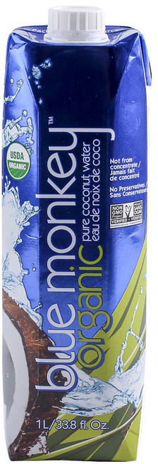 블루몽키 퓨어 코코넛 워터, 1개, 1L